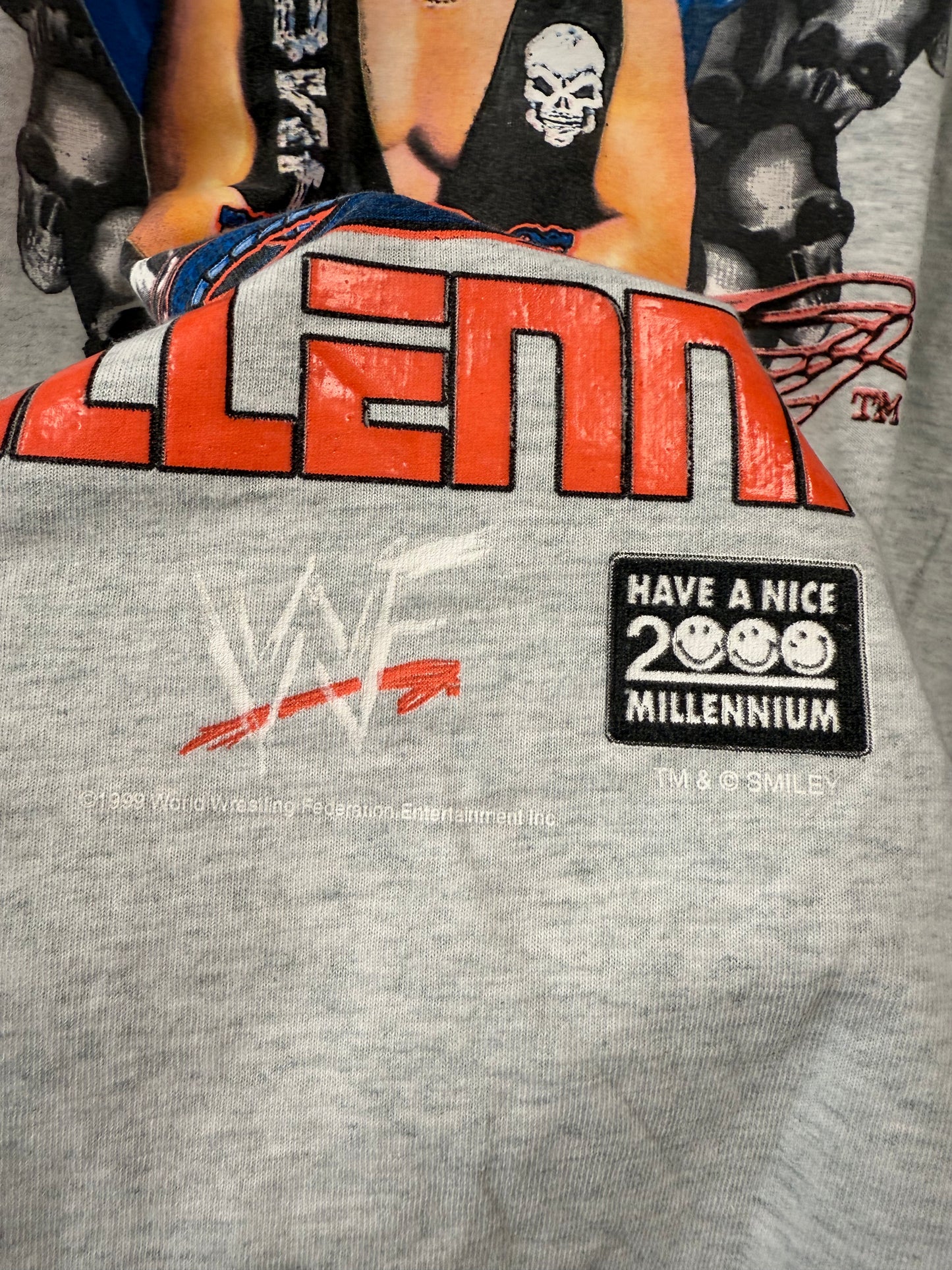 1999 WF Stone Cold Steve Austin "Millennium" - Size L