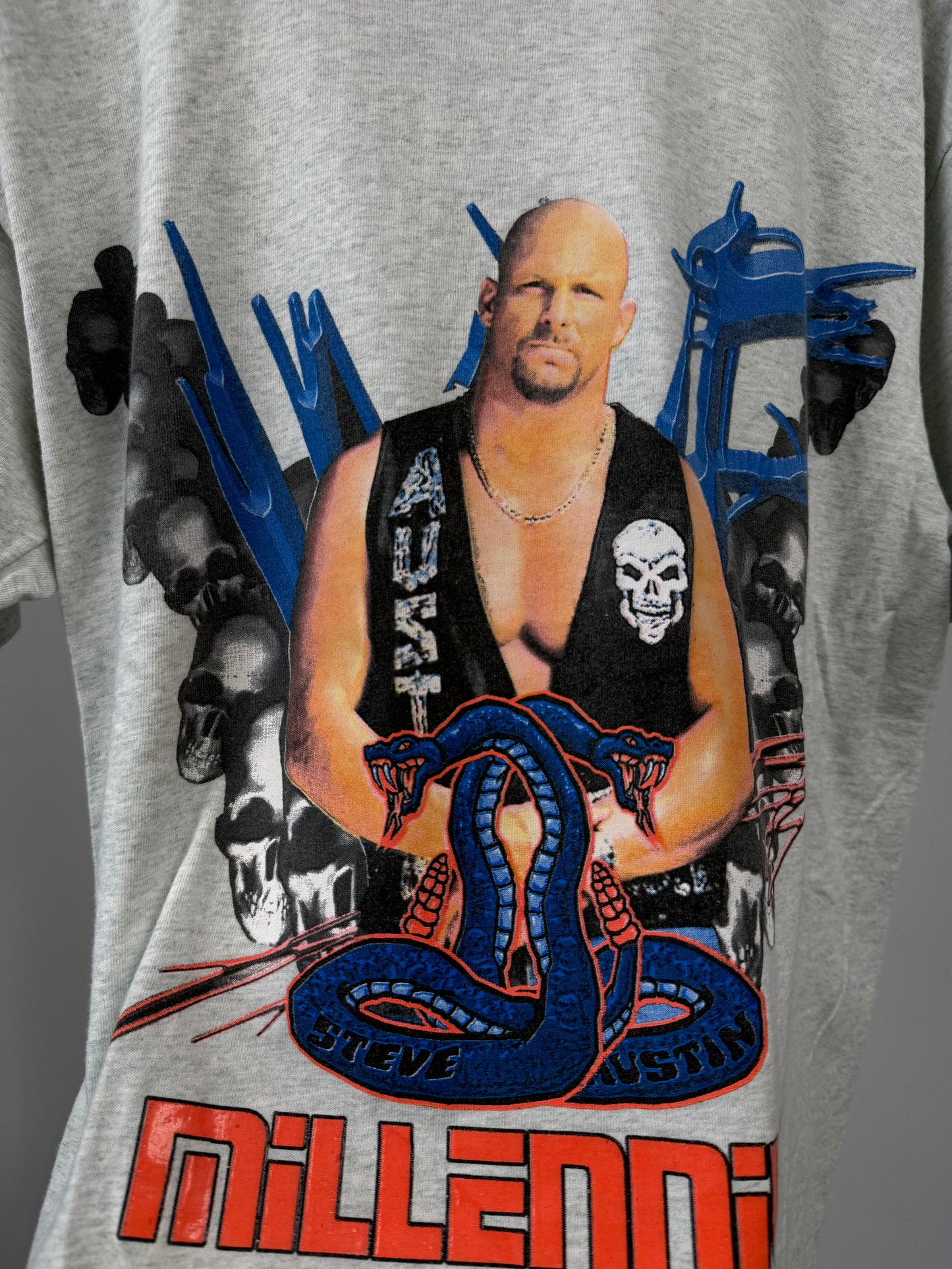 1999 WF Stone Cold Steve Austin "Millennium" - Size L