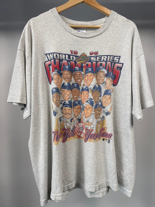 1996 Yankees World Series Tee - Size XL