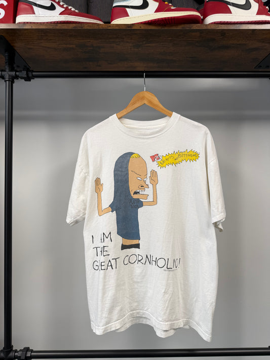 1995 Beavis And Butthead "Cornholio" Tee - Size L