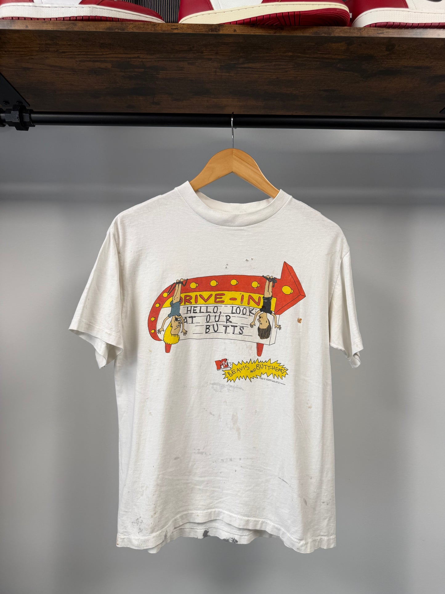 90s Beavis and Buttheads Tee - Size M
