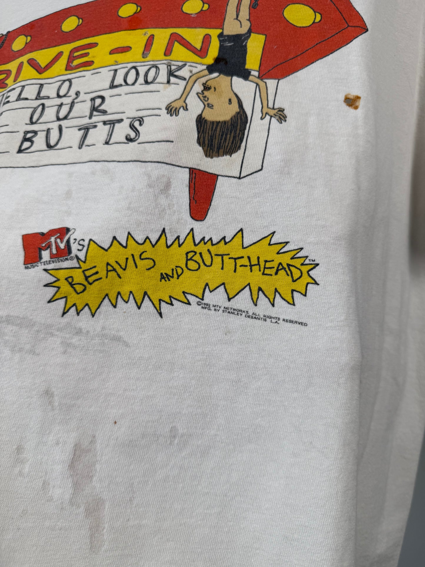 90s Beavis and Buttheads Tee - Size M