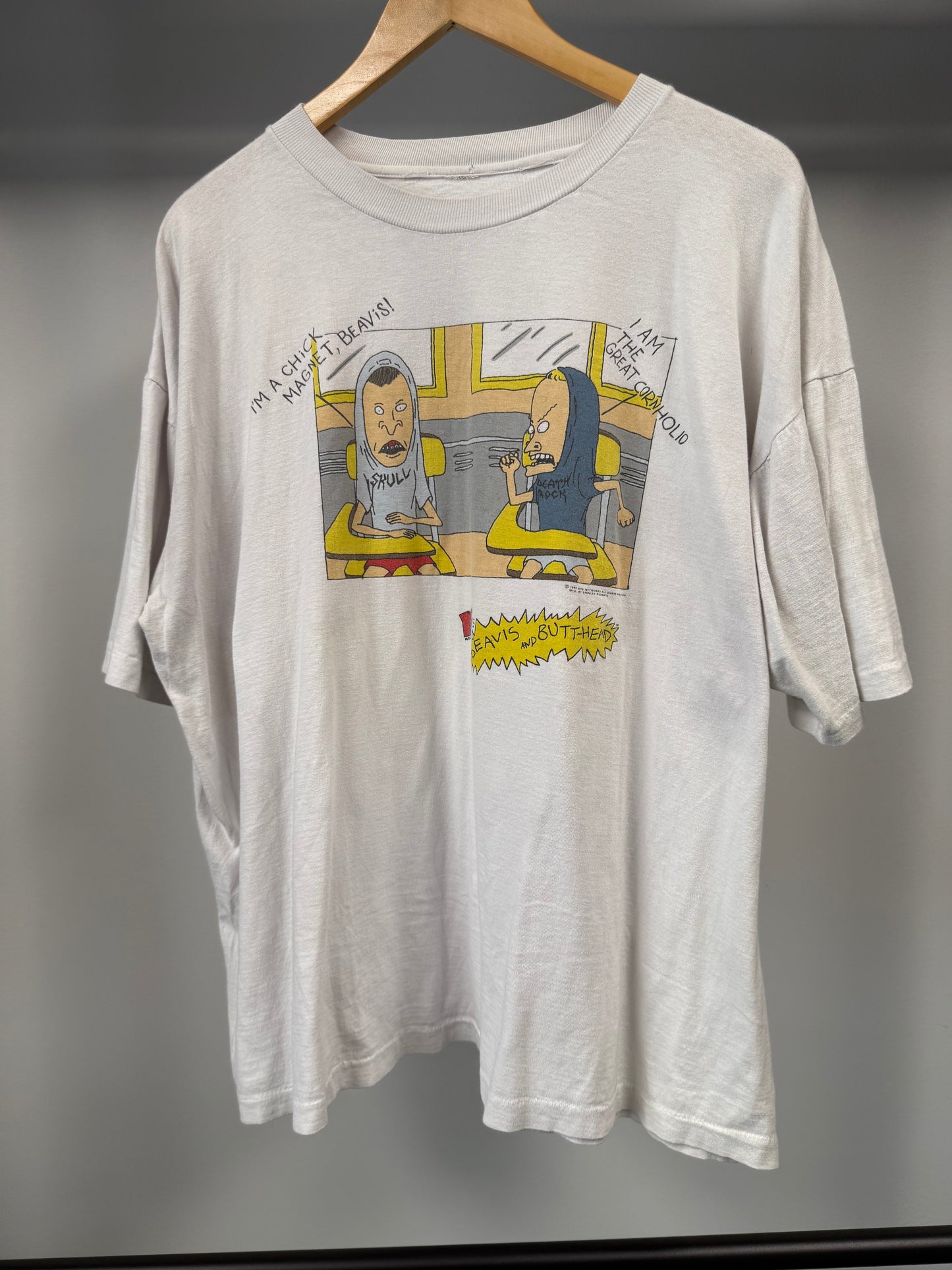1995 Beavis & Butthead T-shirt - Size XL