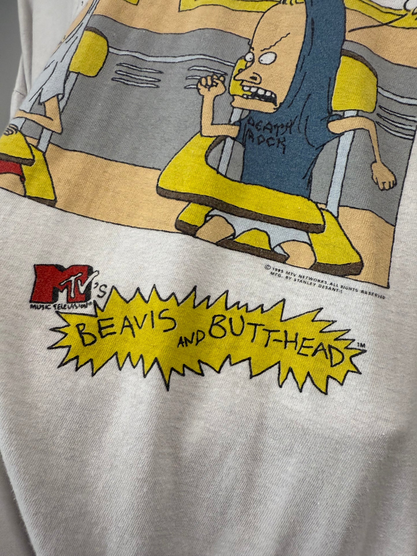 1995 Beavis & Butthead T-shirt - Size XL