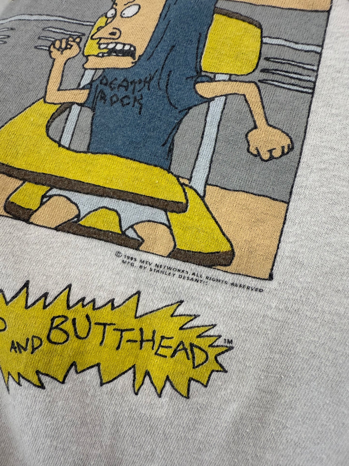 1995 Beavis & Butthead T-shirt - Size XL