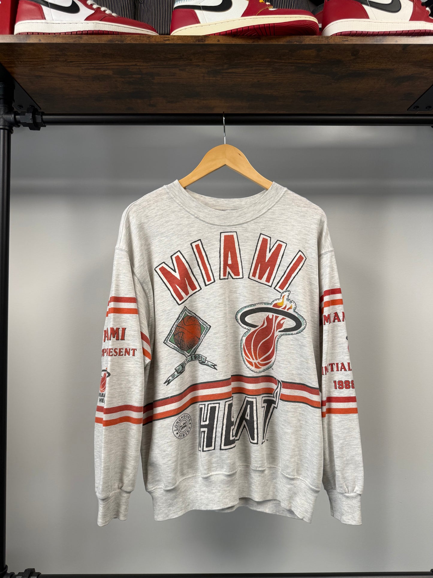 1988 Miami Heat Crewneck - Size XL