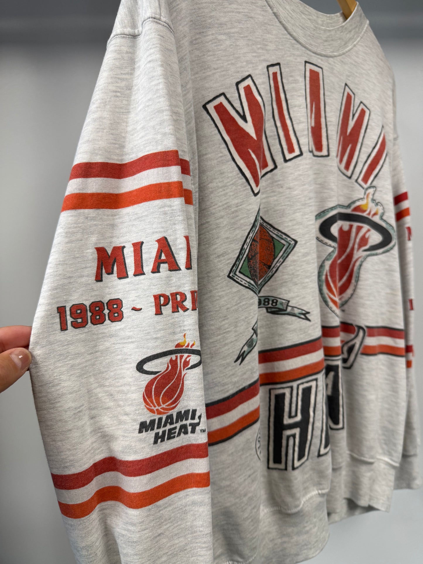 1988 Miami Heat Crewneck - Size XL