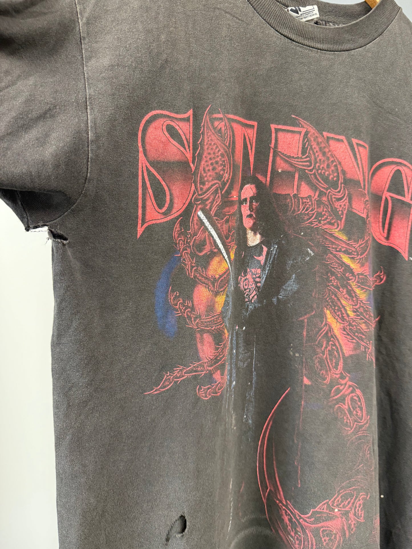 90s Sting WCW Tee - Size L