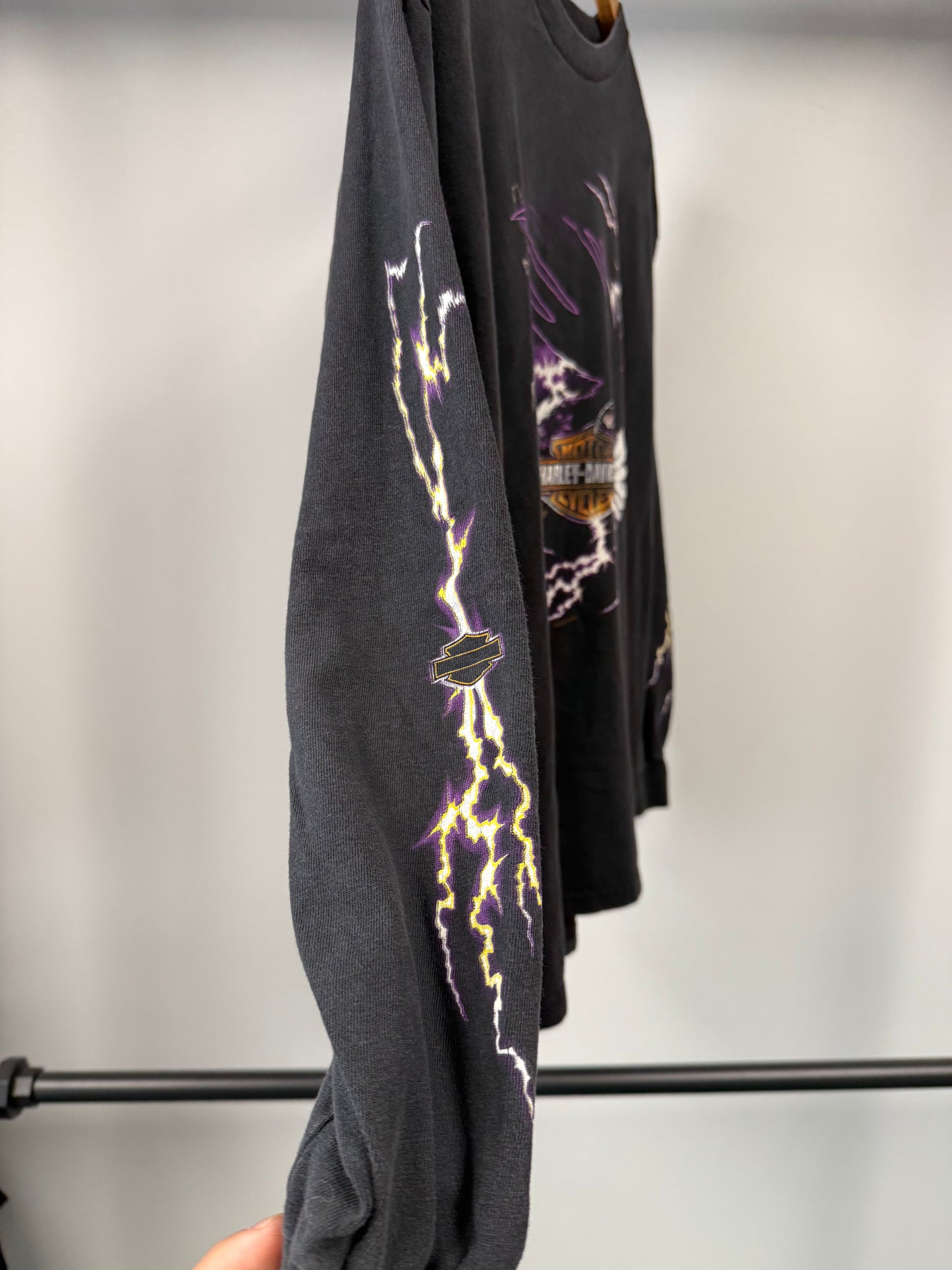 2001 Harley Davidson Long Sleeve - Size L