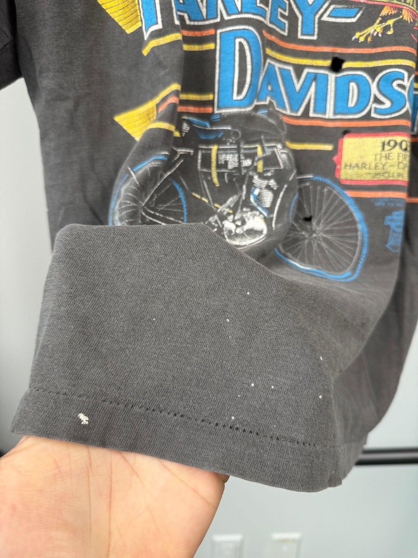 1990 Harley Davidson Tee - Size L