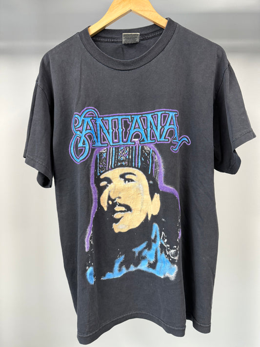 1996 Carlos Santana "Dance of the Rainbow Serpent" Tee - L