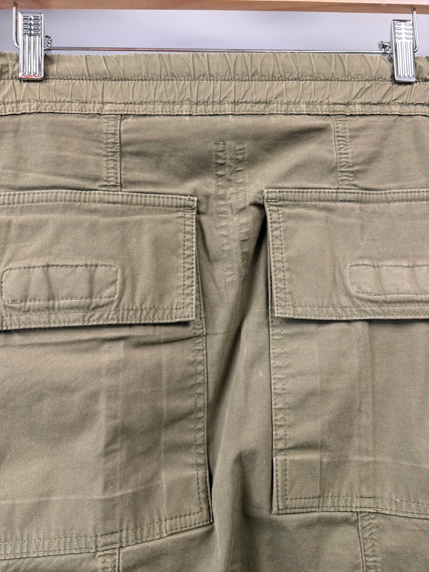 Rick Owens Creatch Cargo Shorts "Green" - S