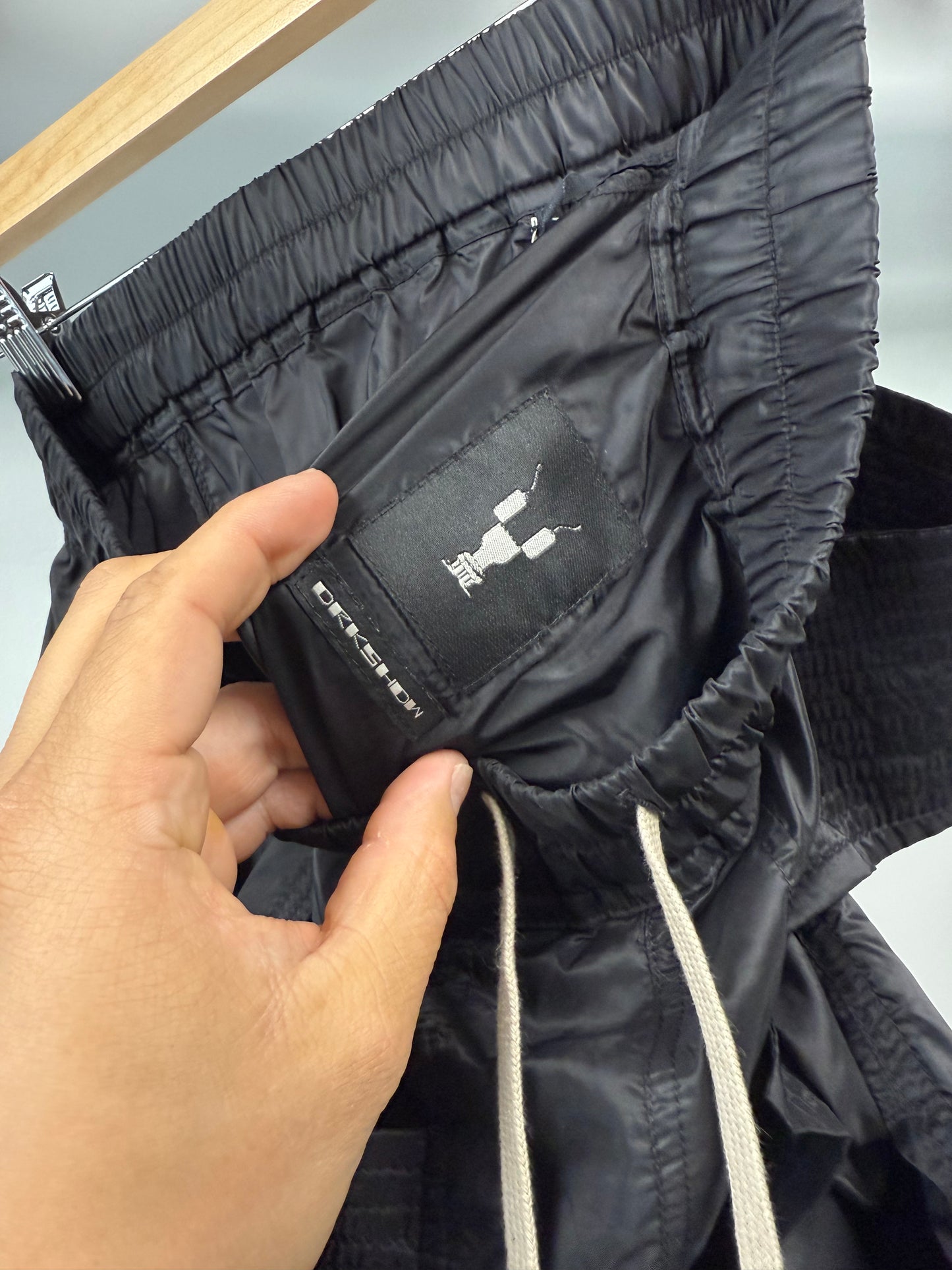 Rick Owens Creatch Cargo Shorts "Black" - S