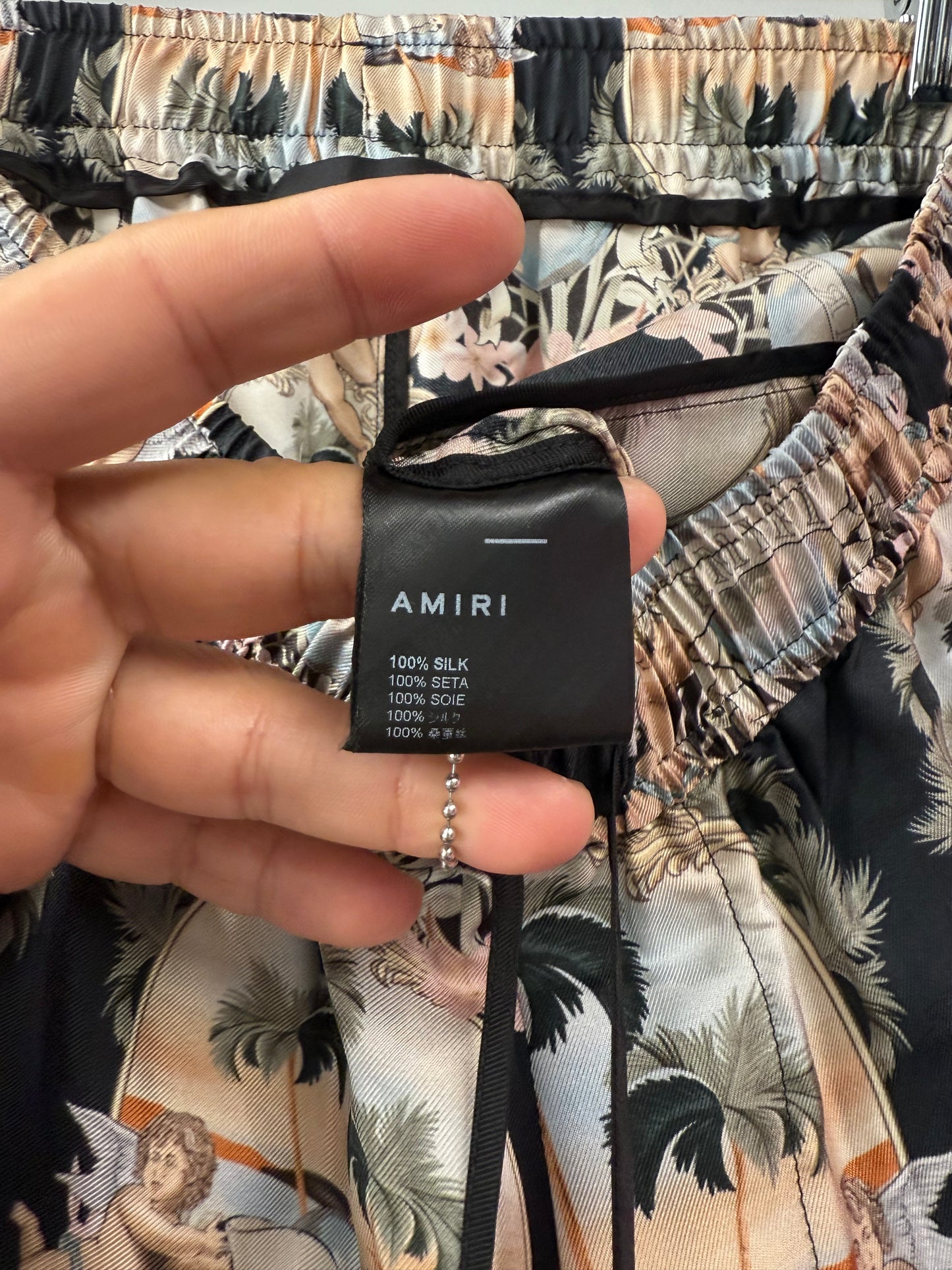 Amiri Silk Short