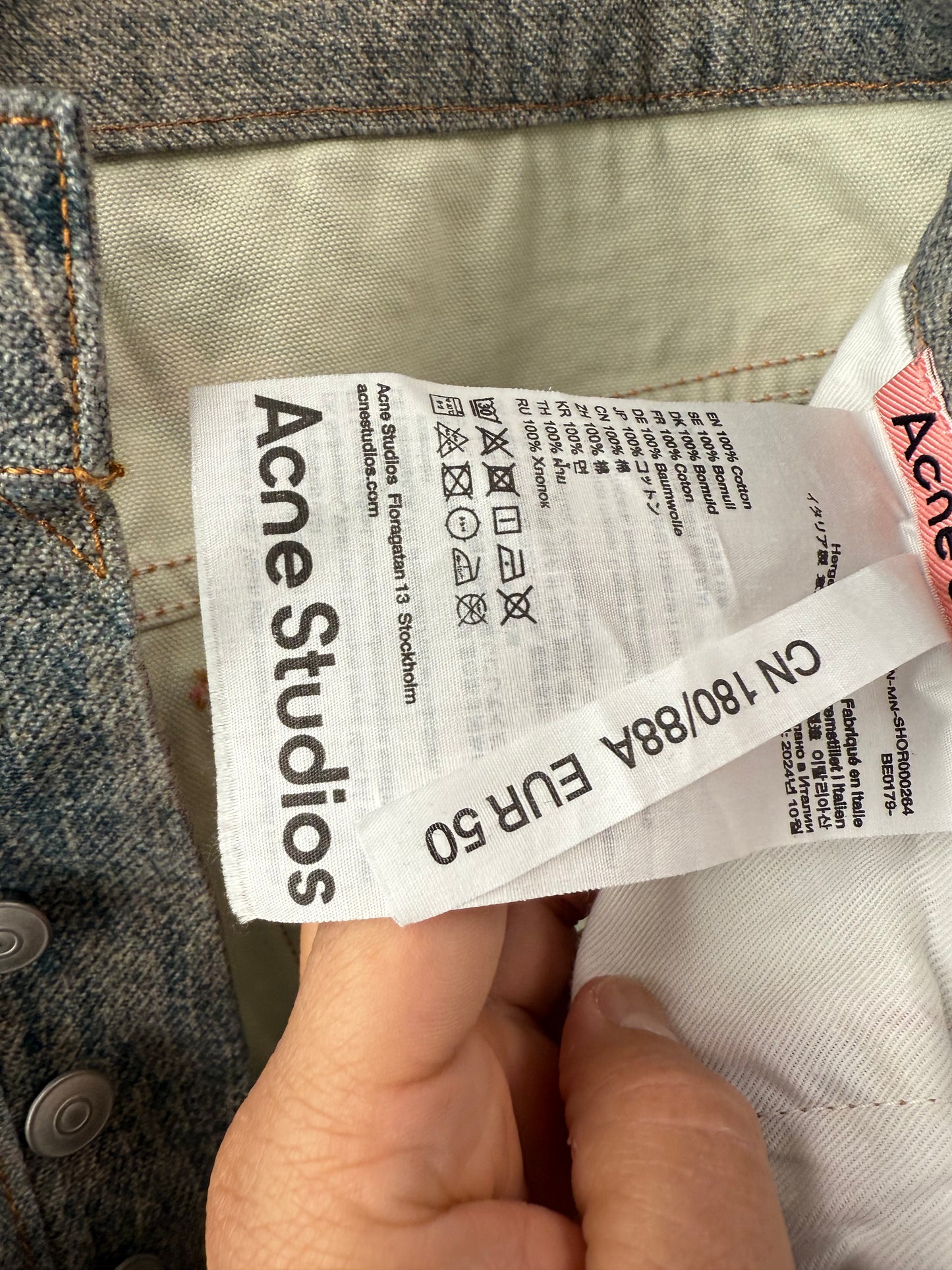 Acne Studios Denims Shorts - Loose Fit - 32