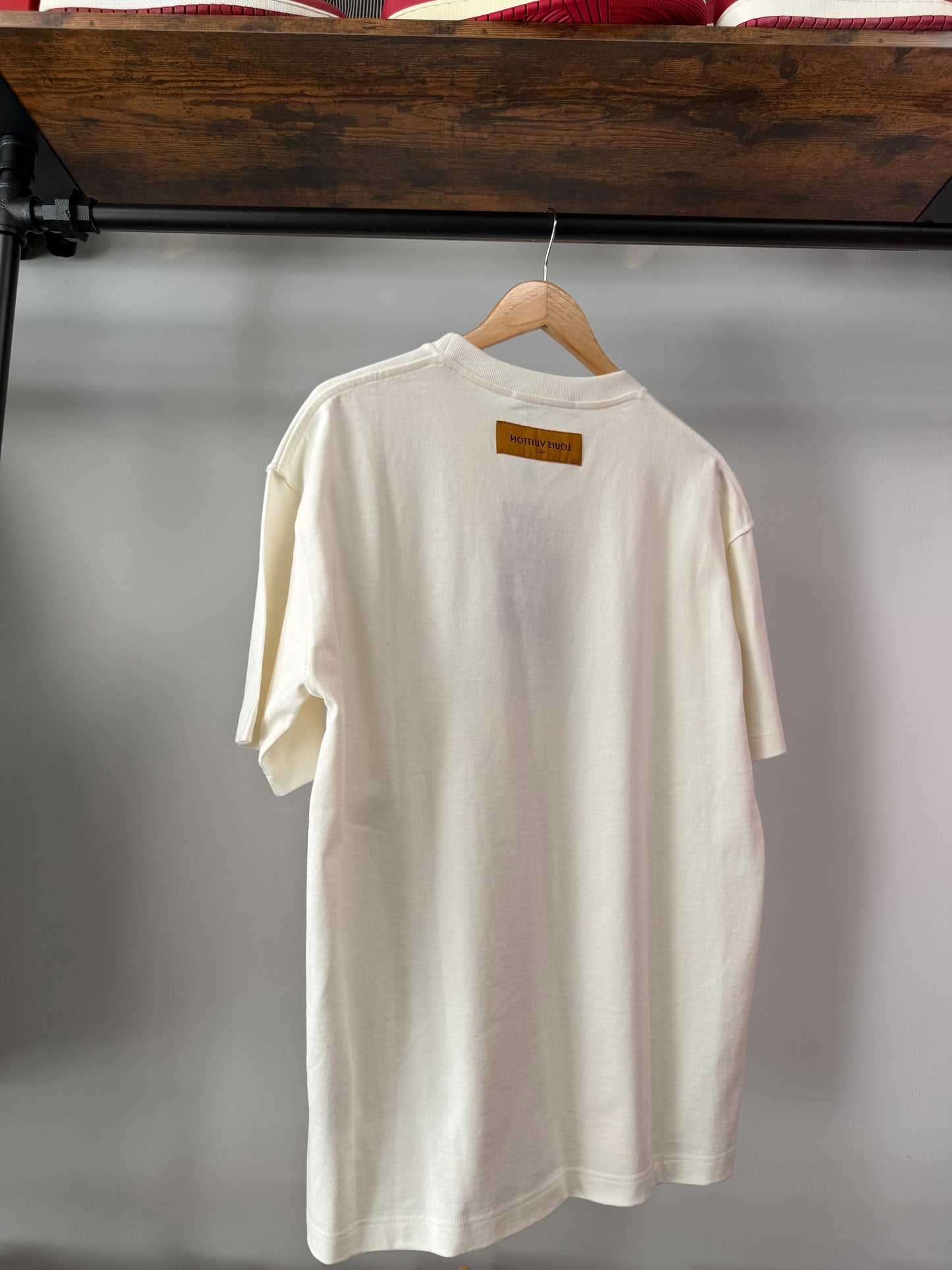 Louis Vuitton - White Rainbow Logo T-Shirt