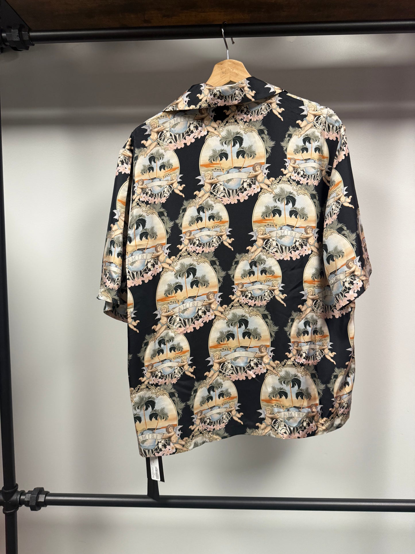 Amiri Silk Cherub Shirt - S & M