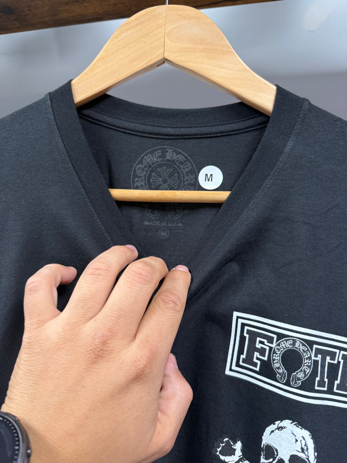 Chrome Hearts "Foti" Short Sleeve - M