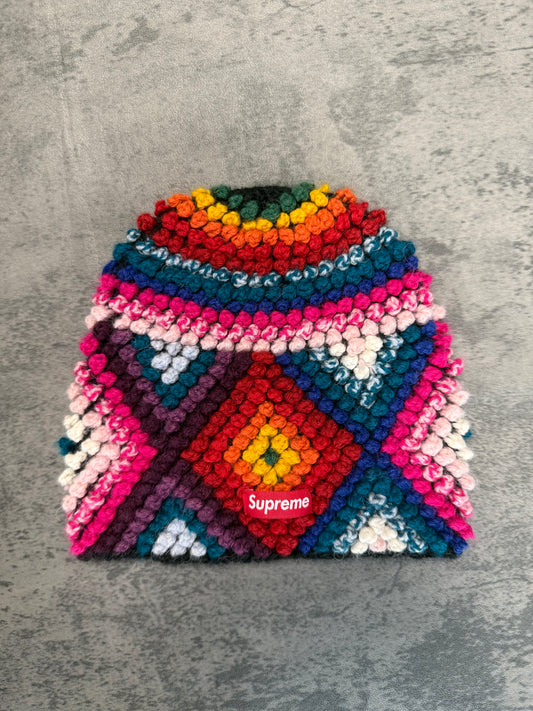 Supreme Knitted Multicolor Beanie - OS