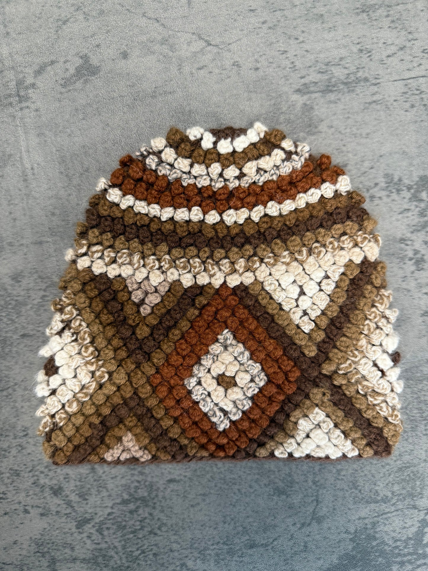 Supreme Knitted Brown Beanie - OS