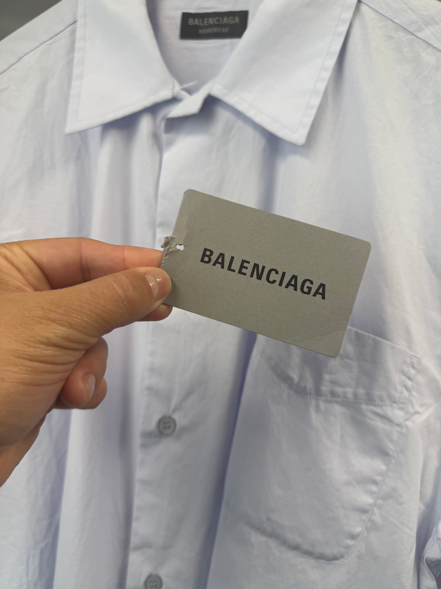 Balenciaga Shirt - Bottom Down - L