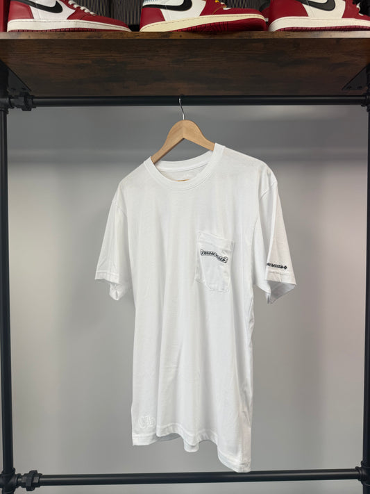 Chrome Hearts Scroll Logo Tee - L