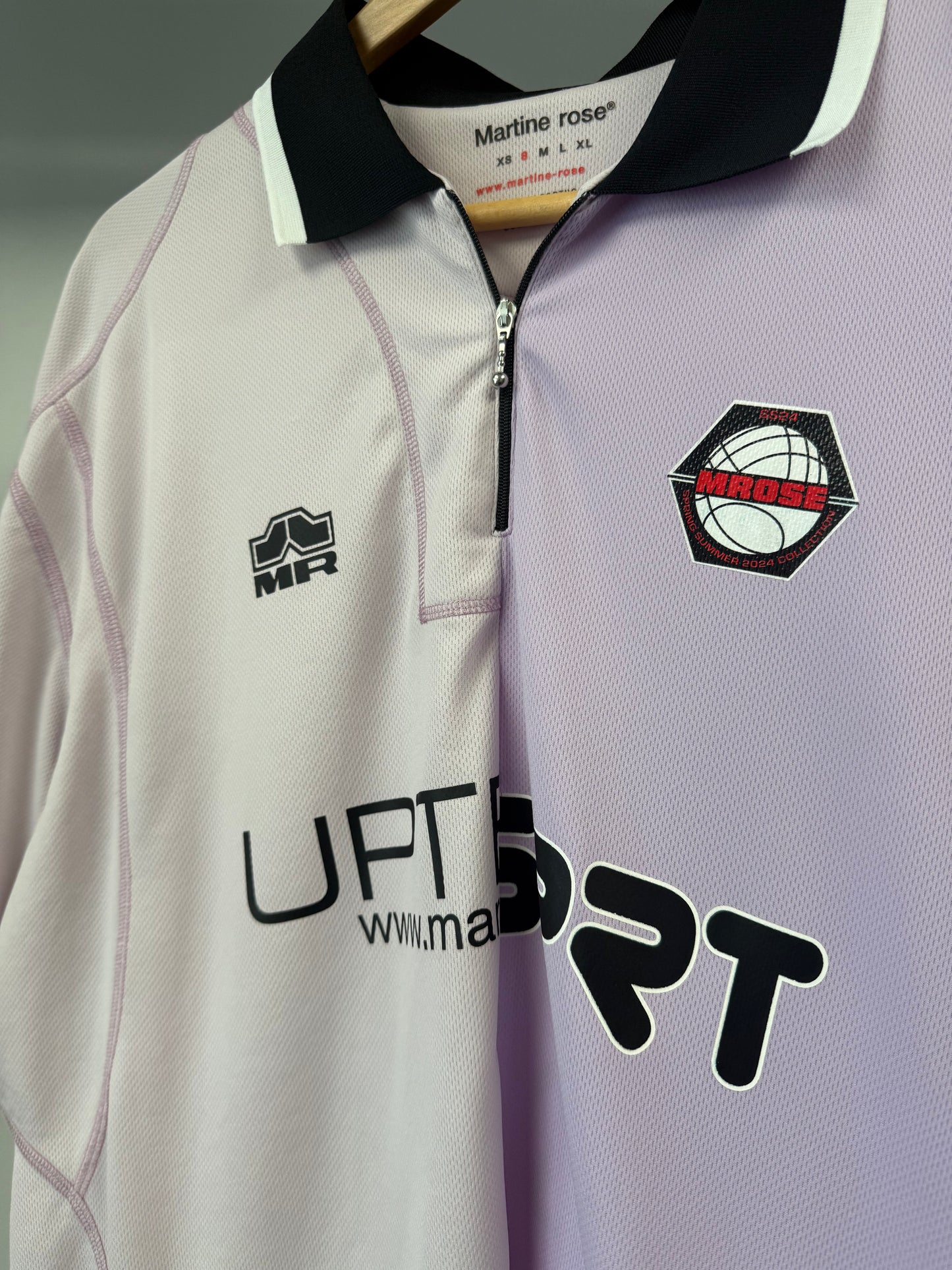 Martine Rose Half and Half Jersey - Small