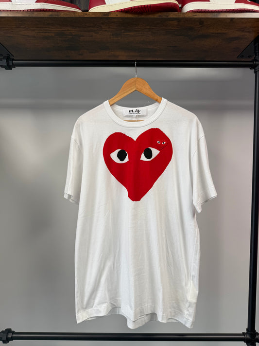 Comme Des Garcons (CDG) Play Tee - 2XL