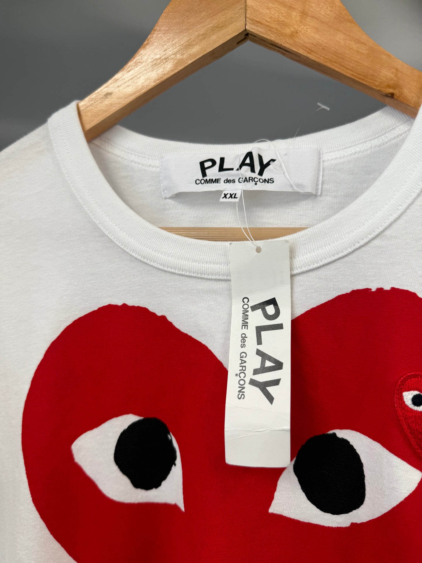 Comme Des Garcons (CDG) Play Tee - 2XL