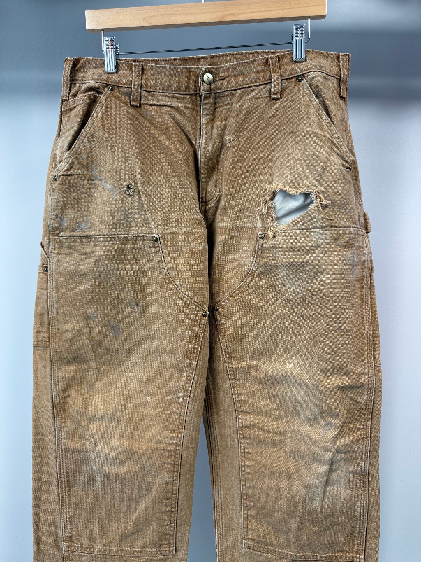 Carhartt Double Knee Distressed Pants 32x32