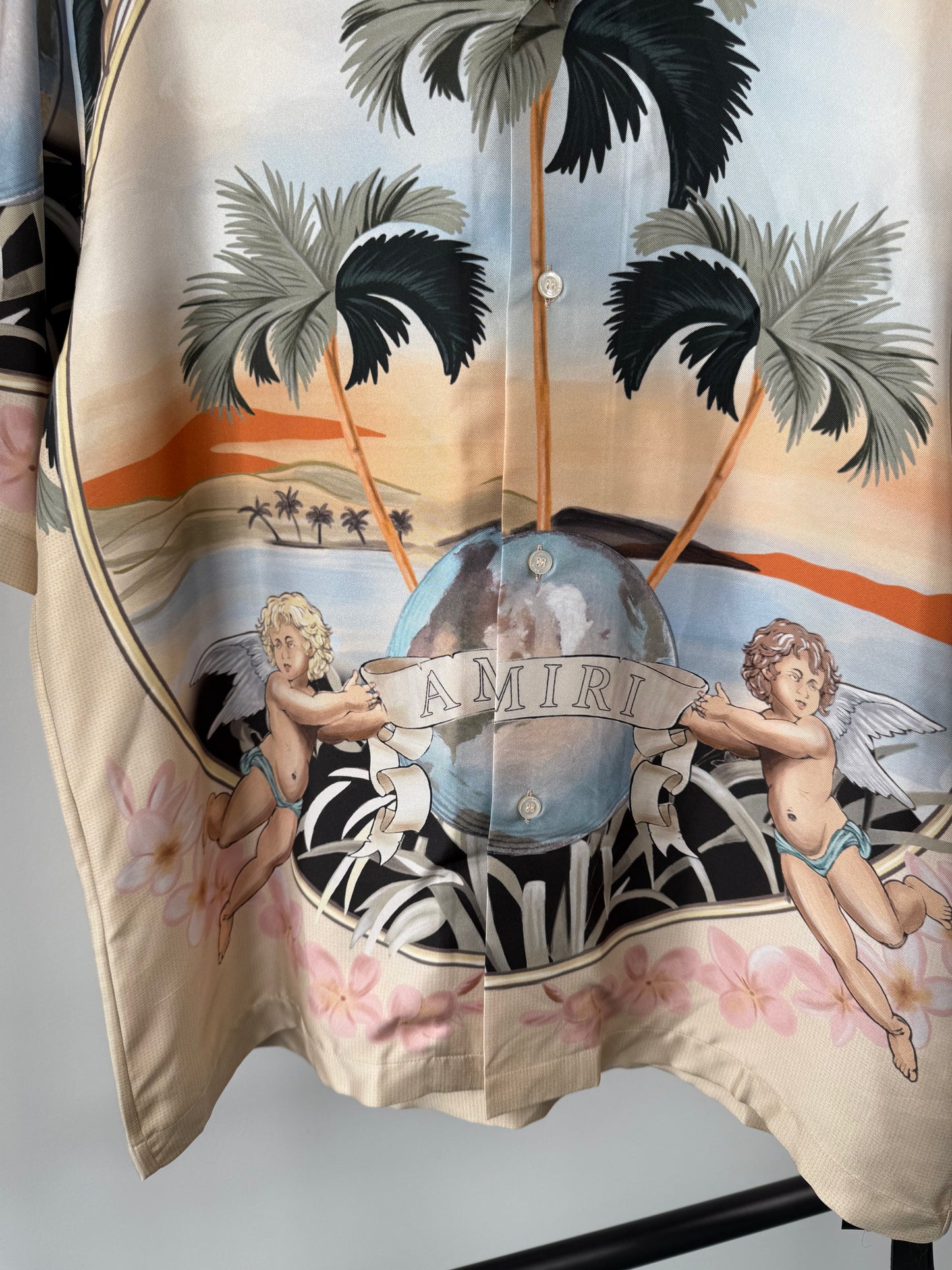 Amiri Cherub Silk Shirt