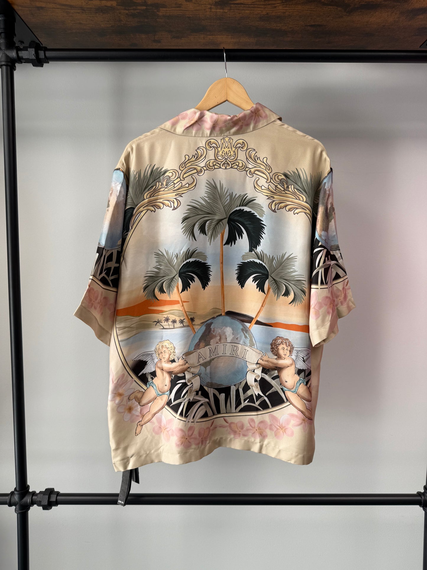 Amiri Cherub Silk Shirt