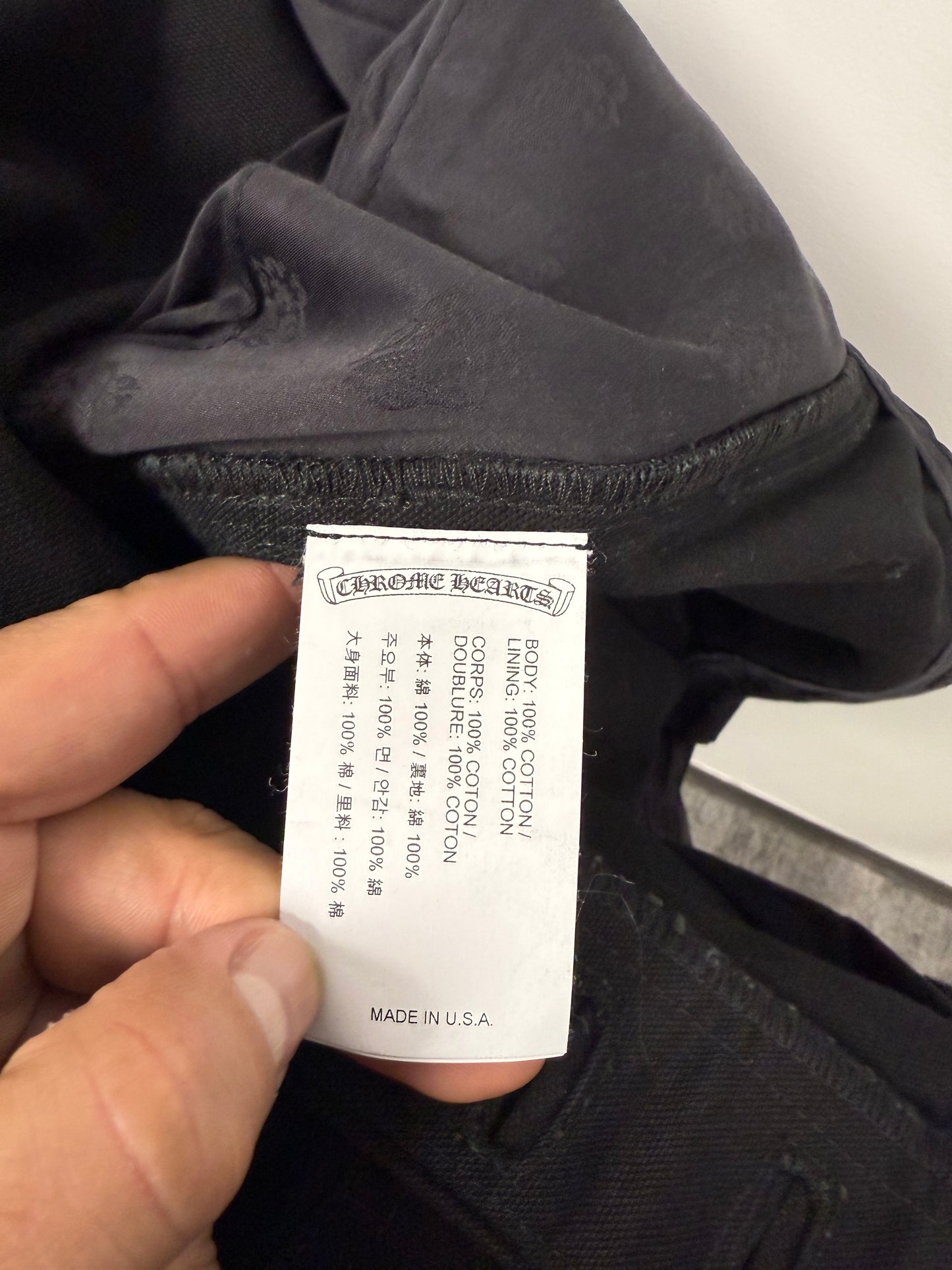 Chrome Hearts Double Knee Carpenter Pants - 36