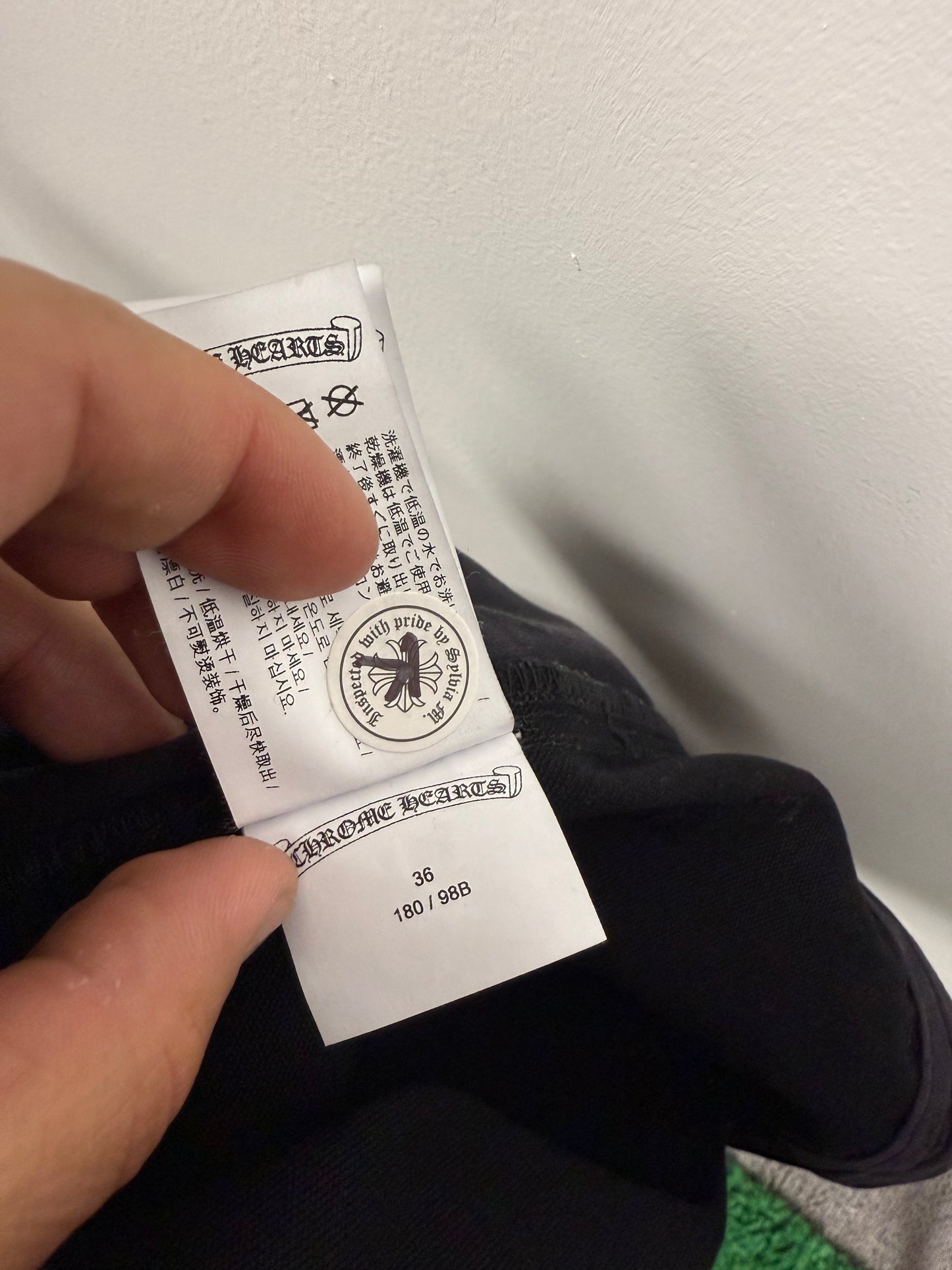 Chrome Hearts Double Knee Carpenter Pants - 36