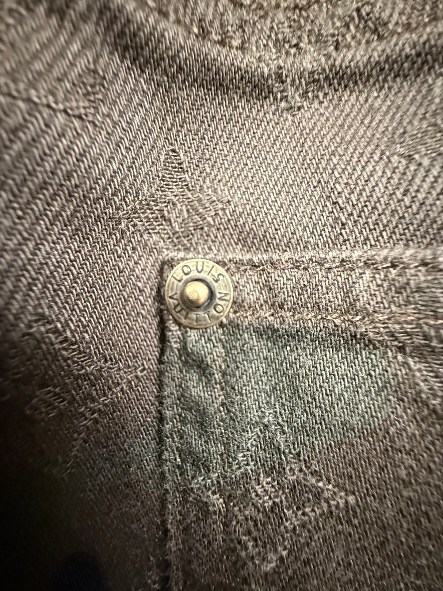 Louis Vuitton × Supreme "Brown" Denims - 38