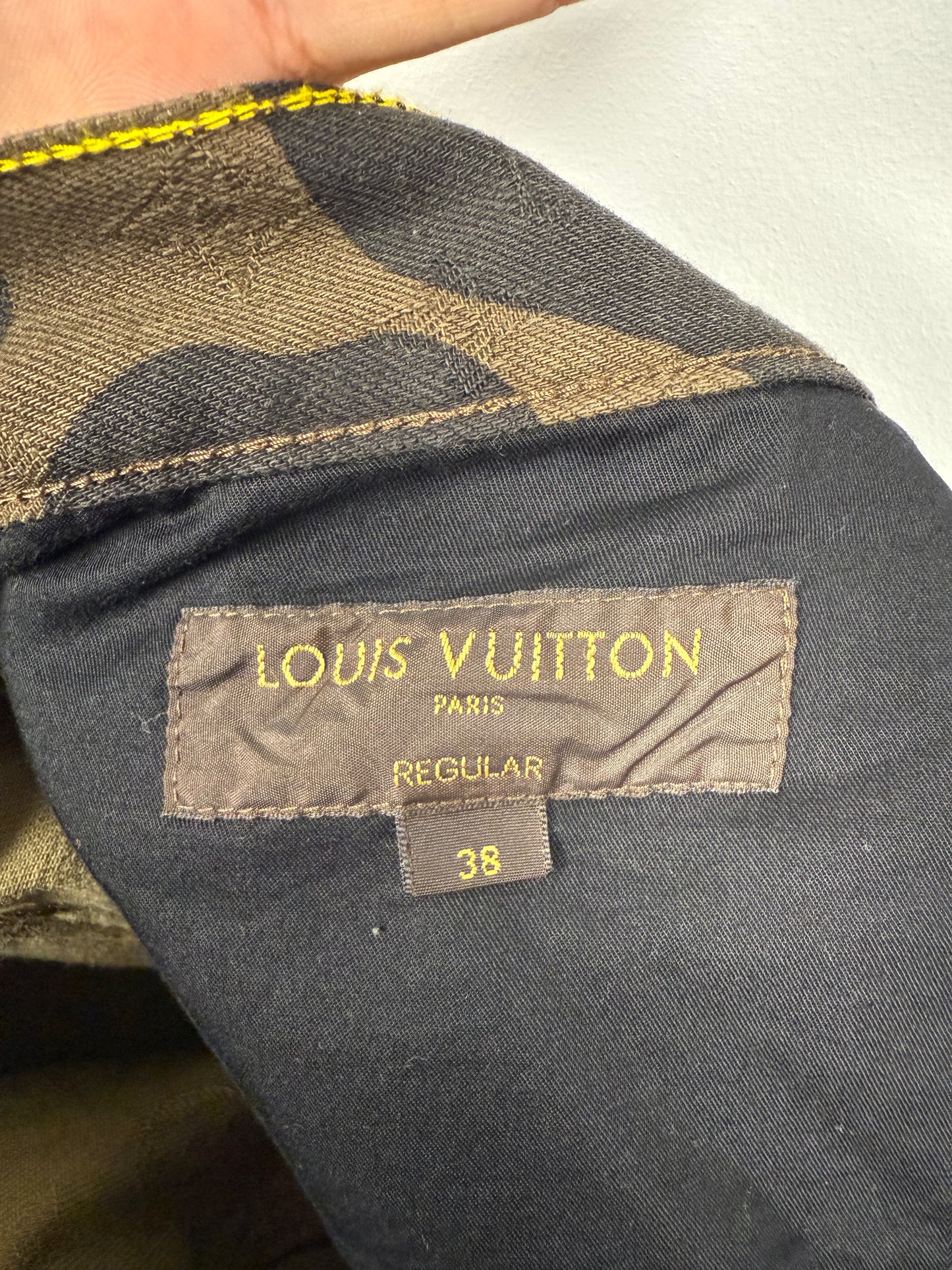Louis Vuitton × Supreme "Brown" Denims - 38