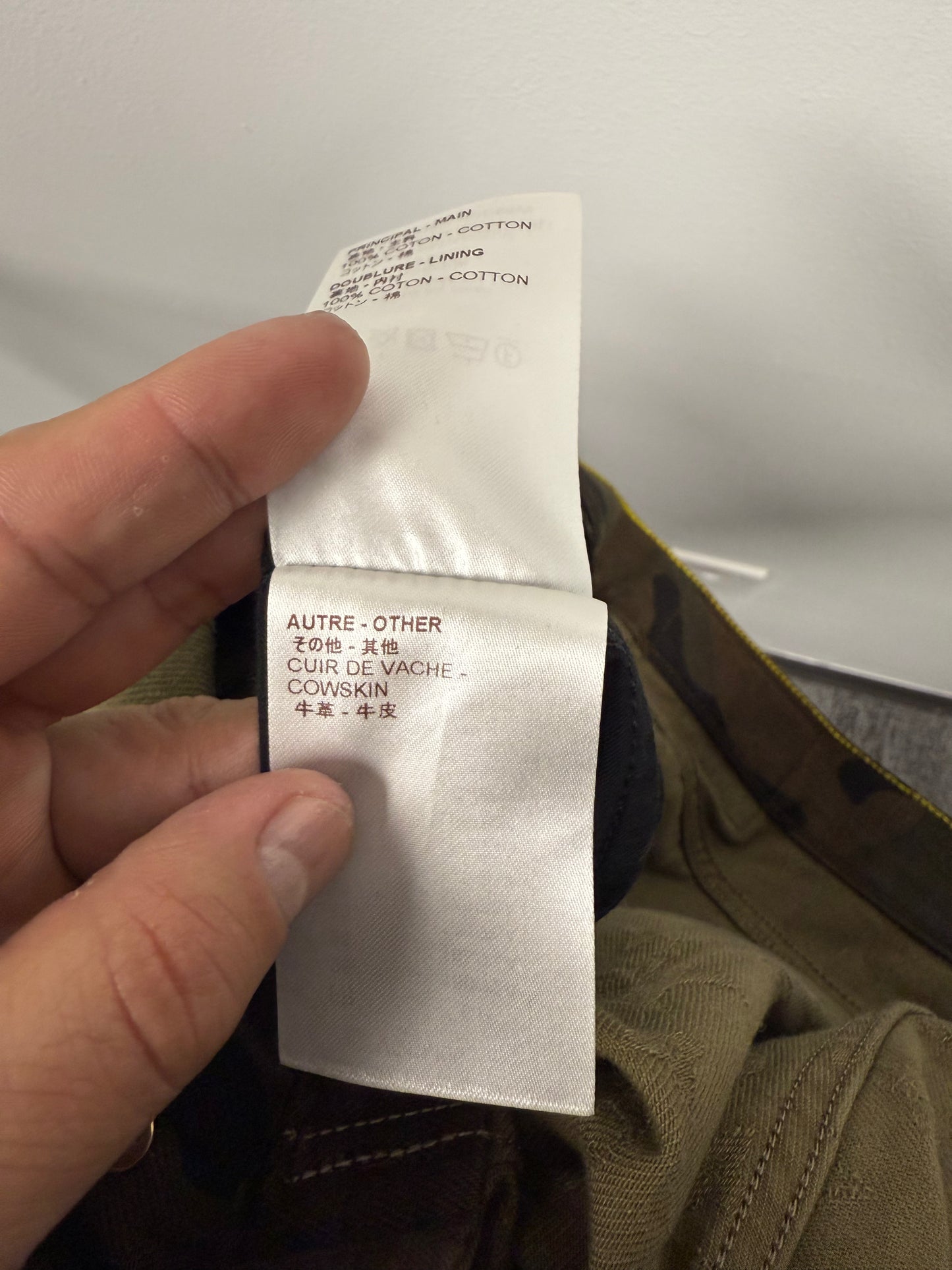 Louis Vuitton × Supreme "Brown" Denims - 38