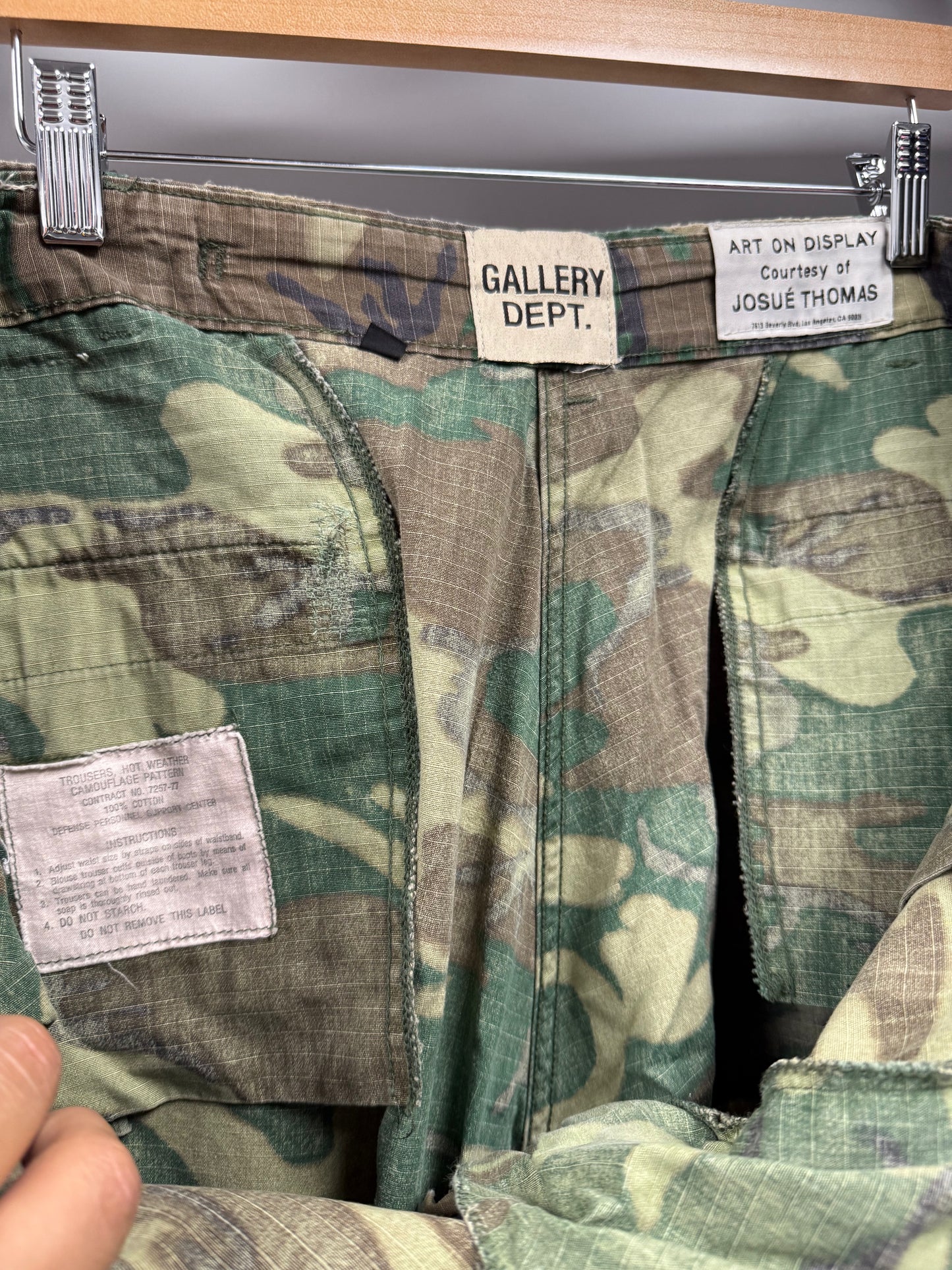 1/1 Gallery Dept. Camo Cargo Pants - 36