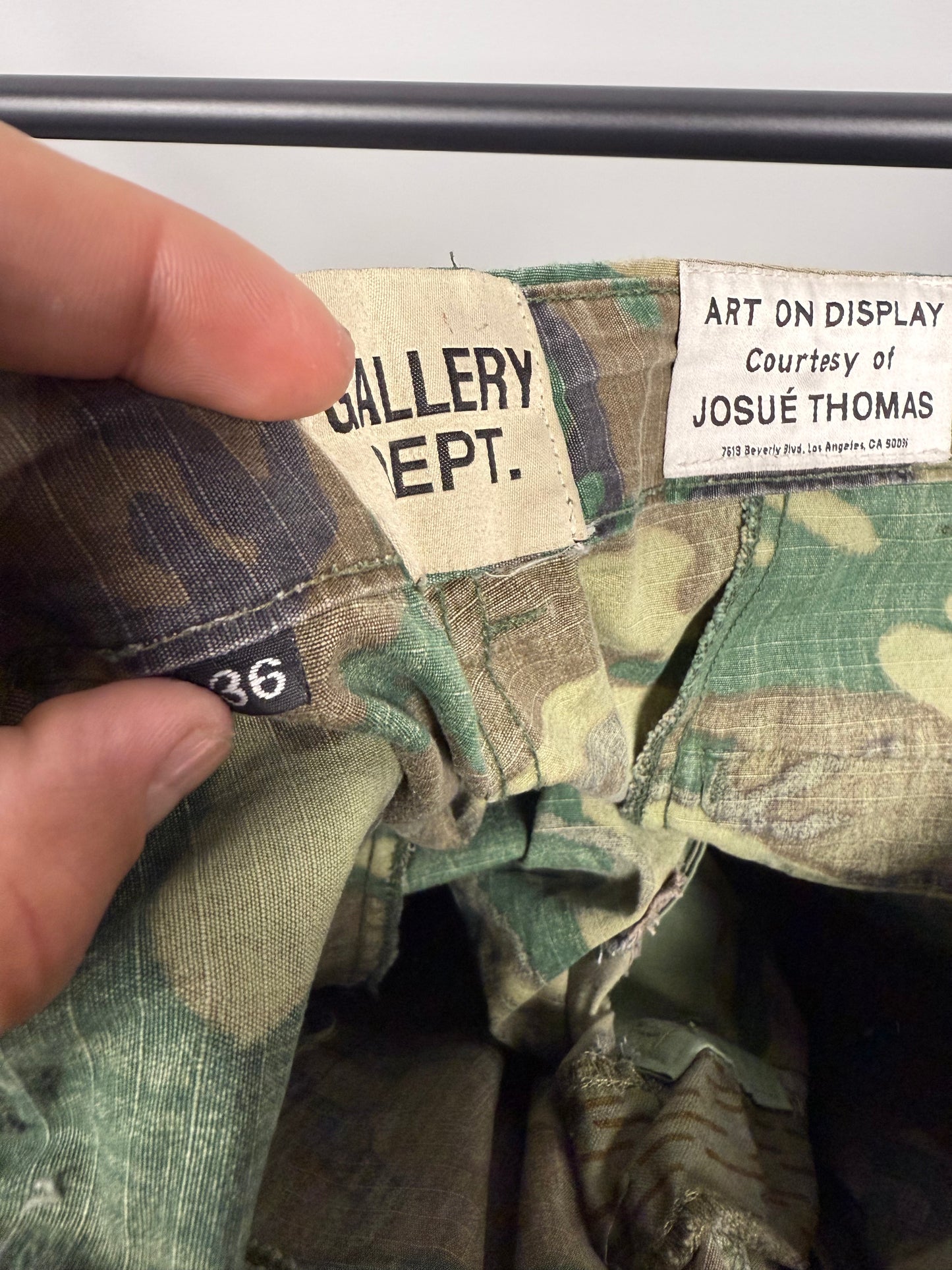 1/1 Gallery Dept. Camo Cargo Pants - 36
