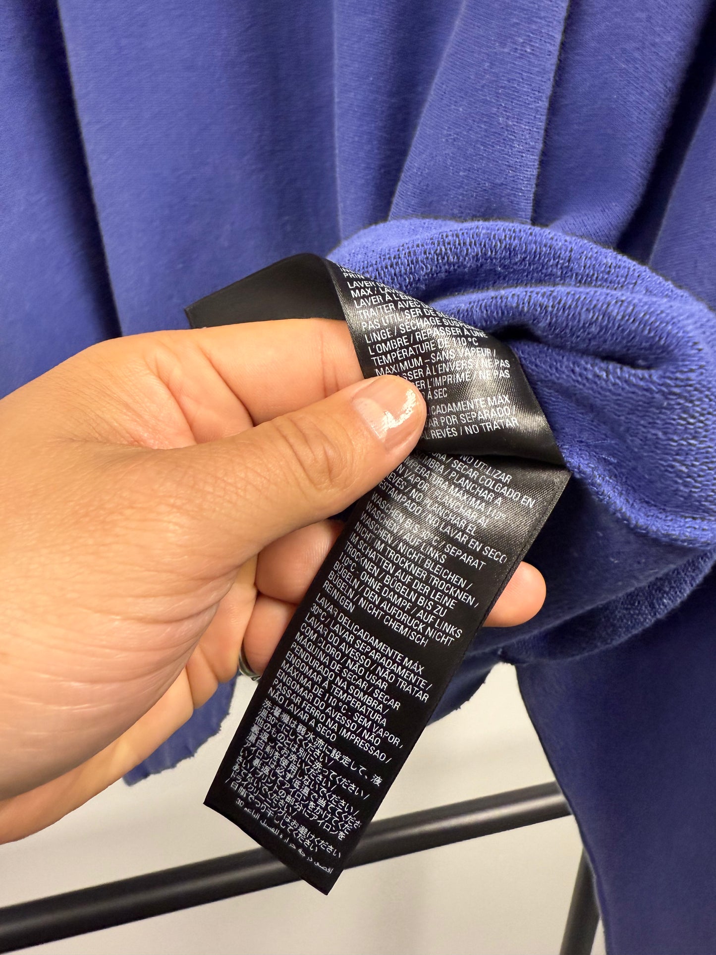 Balenciaga Campaign Purple Crewneck -  XL