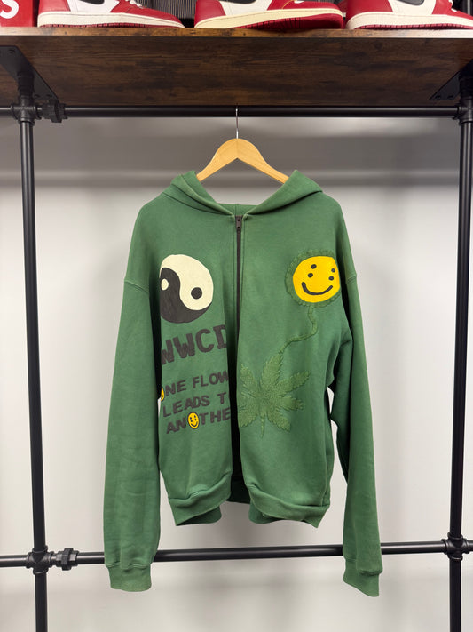 CPFM "Earth First" Hoodie Green - M