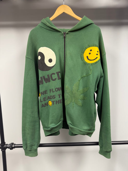 CPFM "Earth First" Hoodie Green - M
