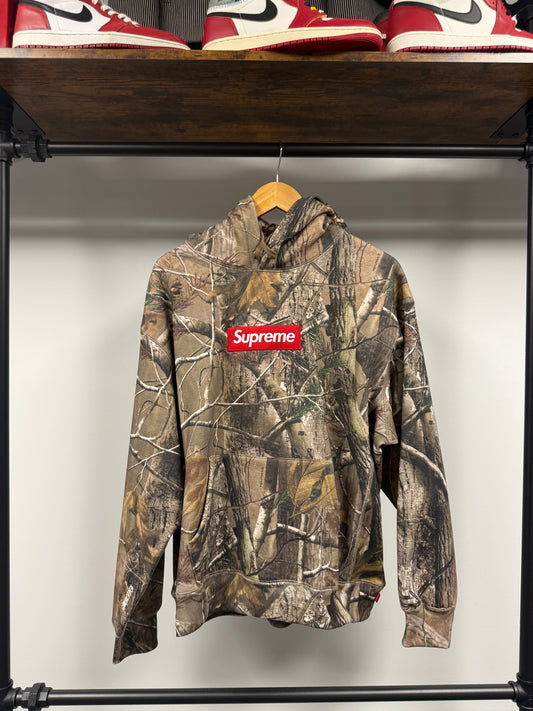 Supreme Box Logo Hooded Sweatshirt (FW25) Realtree AP Camo - M & L