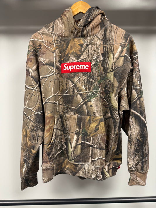 Supreme Box Logo Hooded Sweatshirt (FW25) Realtree AP Camo - M & L
