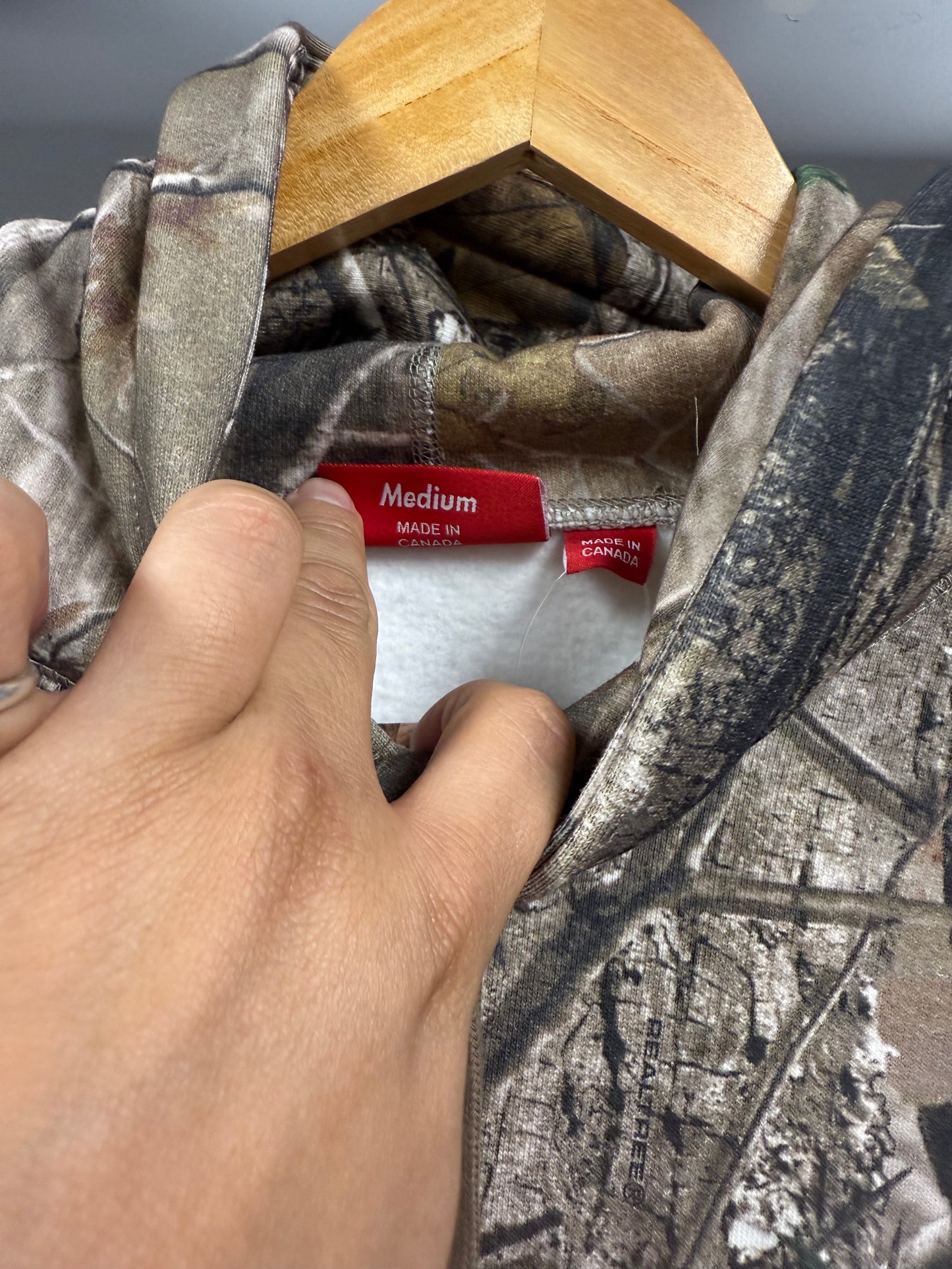 Supreme Box Logo Hooded Sweatshirt (FW25) Realtree AP Camo - M & L