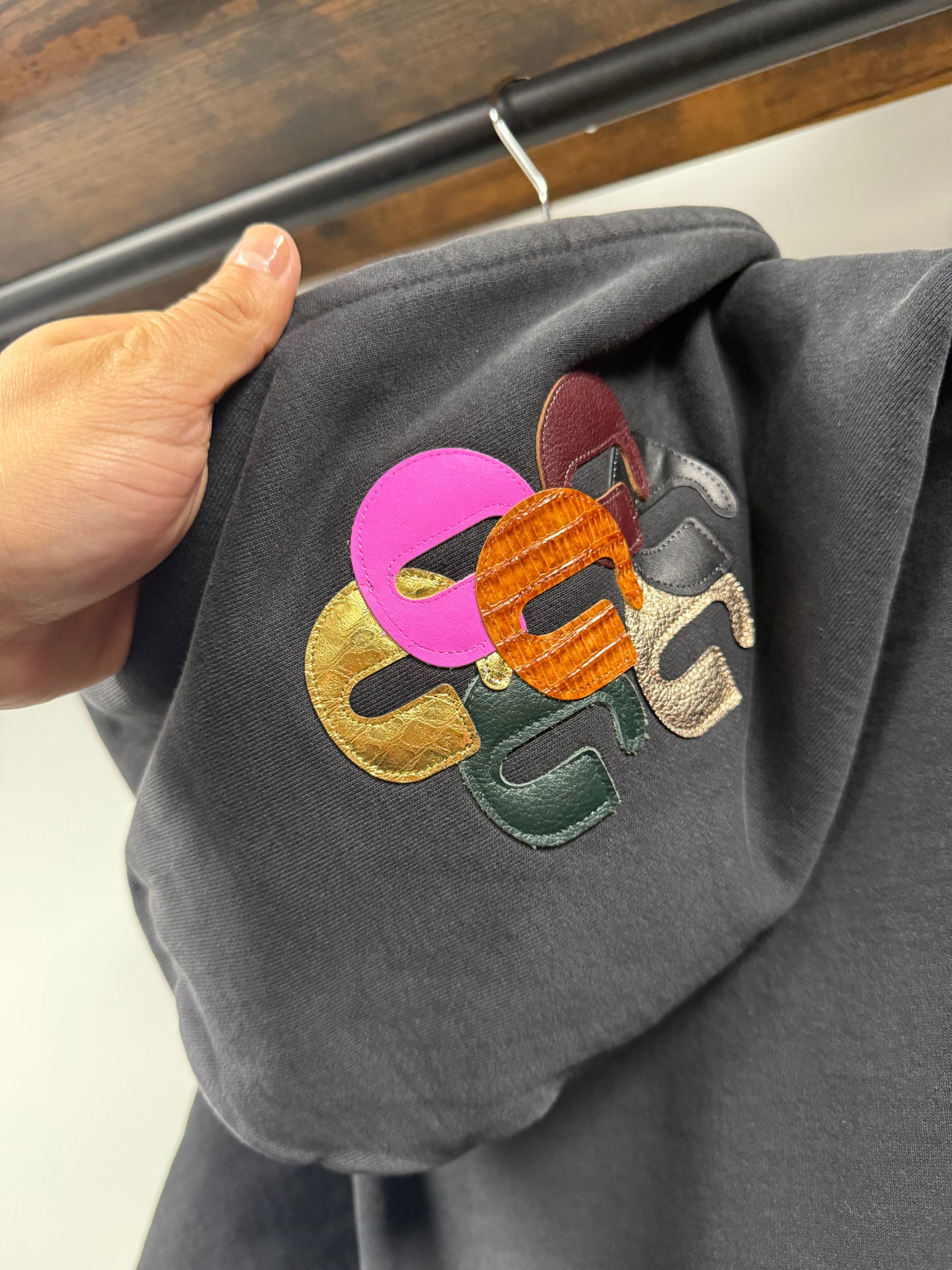 Gallery Dept. "G-PATCH FUCKED UP HOODIE" - S