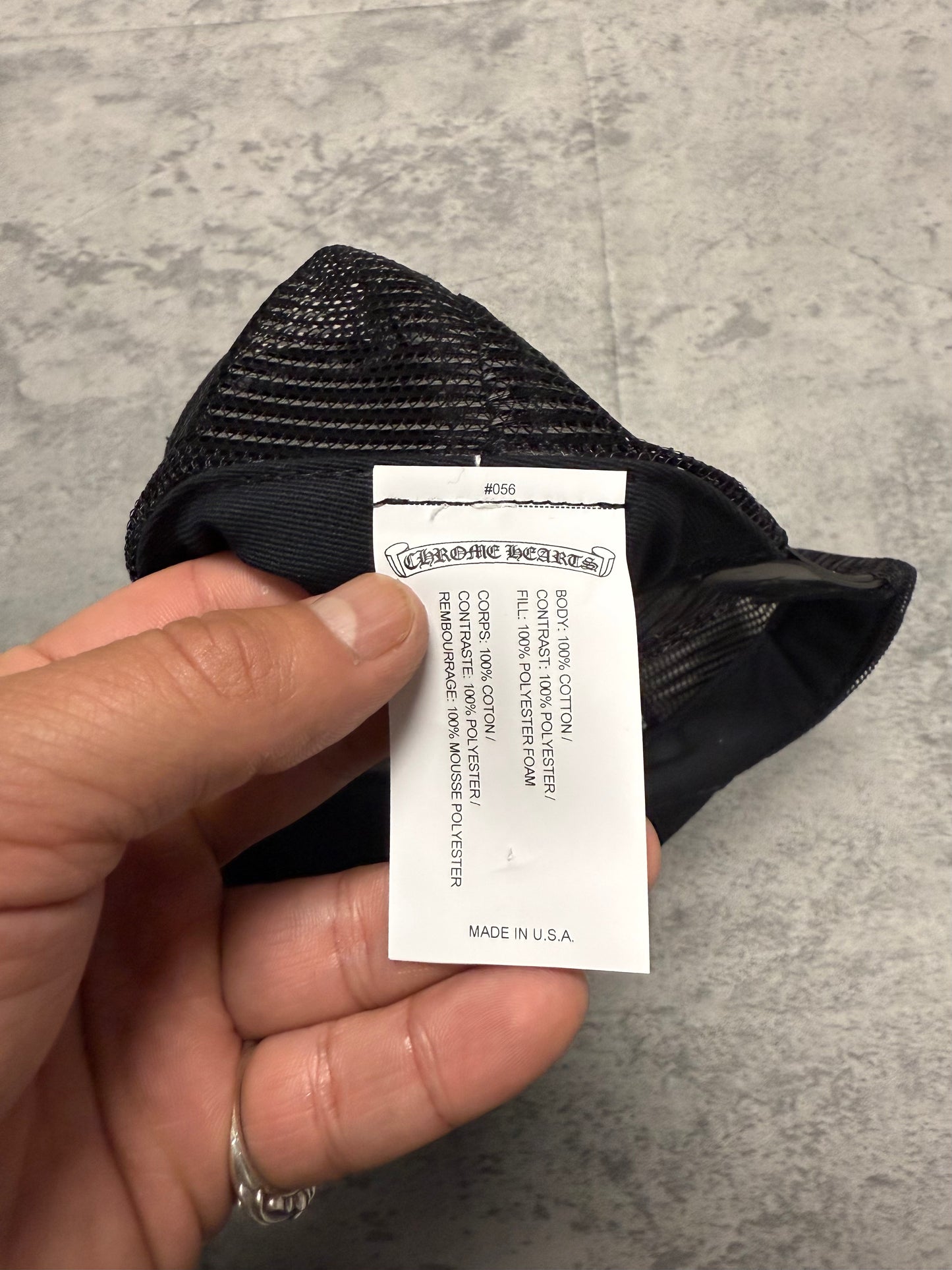 Crome Hearts Miami Patch Trucker Hat - OS