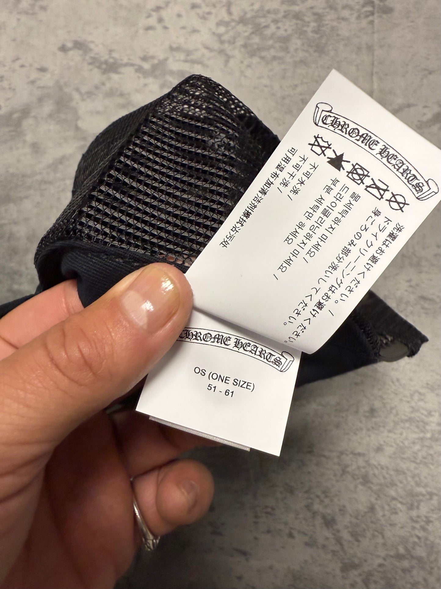 Crome Hearts Miami Patch Trucker Hat - OS