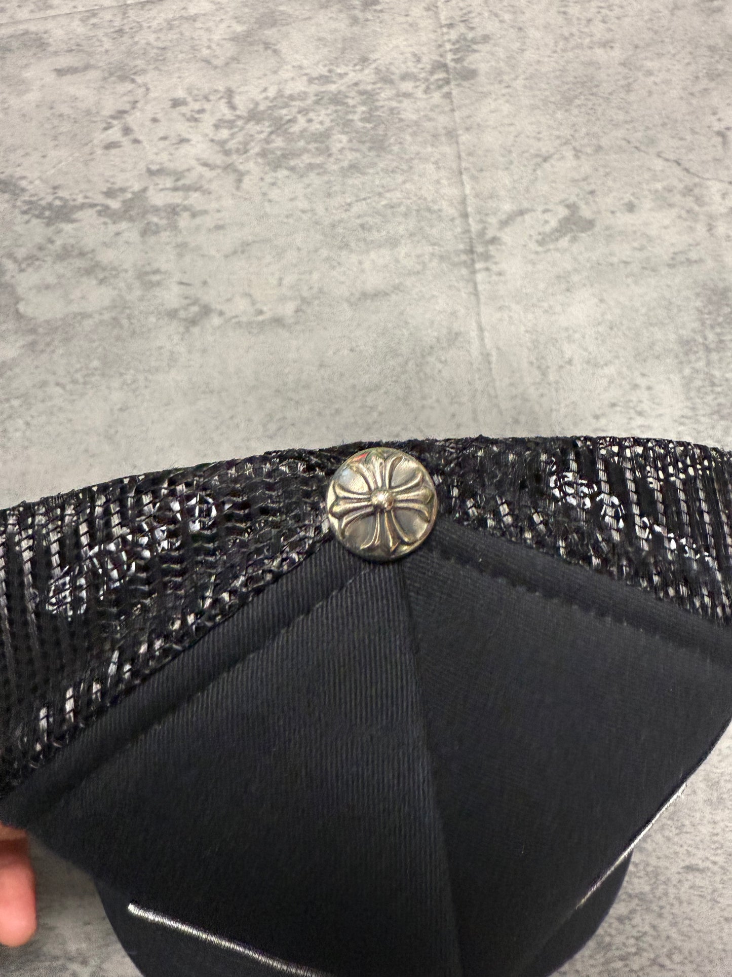 Chrome Hearts "Fuck" Trucker Hat Black - OS