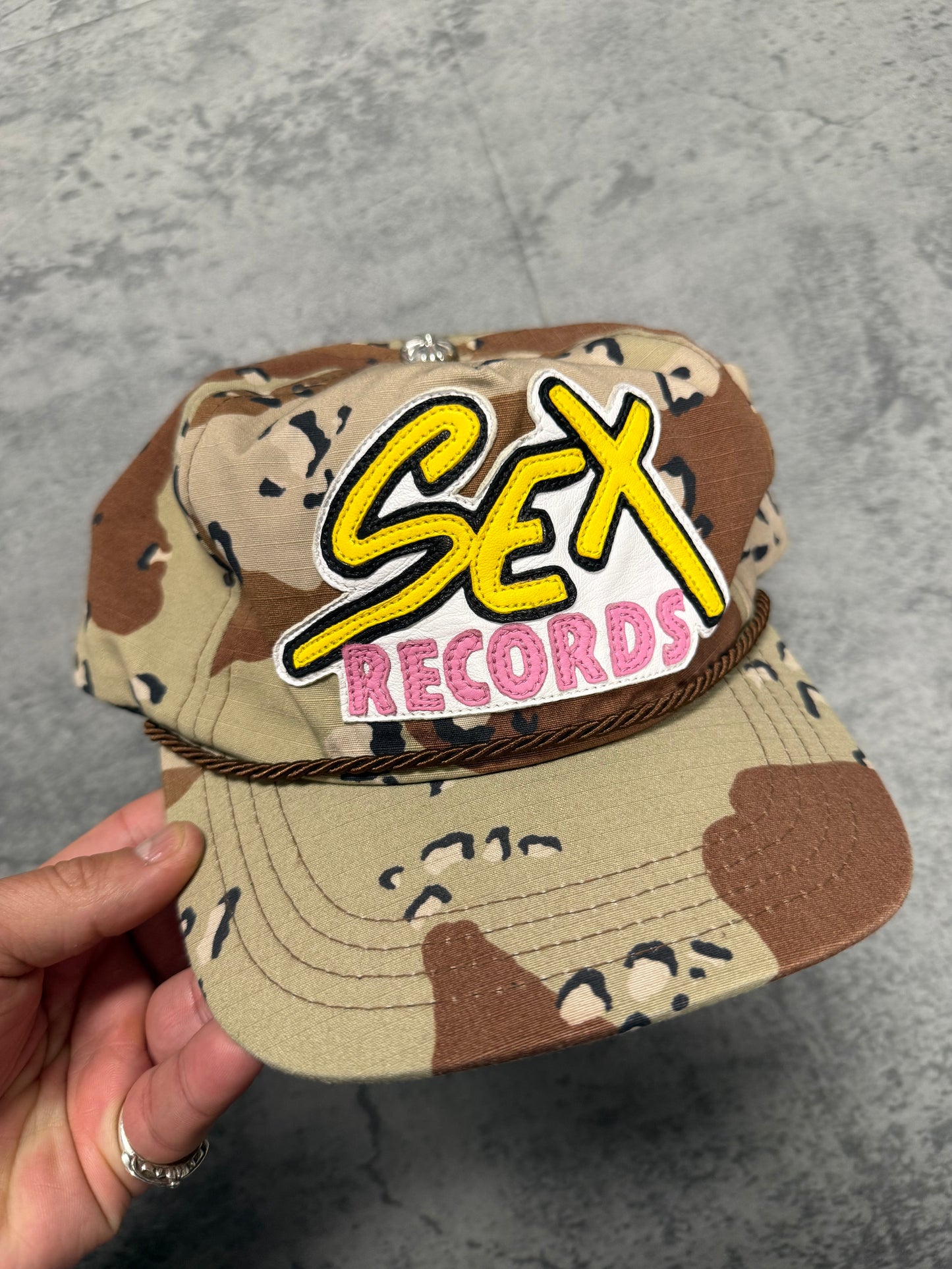 Chrome Hearts x Matty Boy "Sex Records" Camouflage Hat - OS